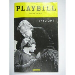 Skylight Playbill April 2015 Cary Mulligan Matthew Beard Bill Nighy Sneed